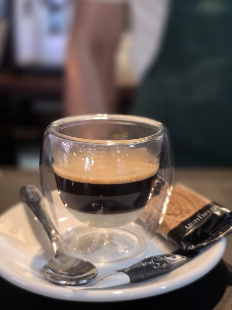 Café bombón Spanish coffee with condensed milk